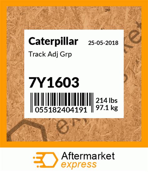 Y Track Adjuster Recoil Gp Fits Caterpillar Price