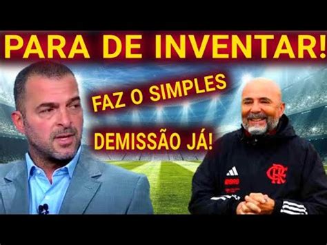 ZÉ ELIAS DETONA SAMPAOLI POR BAGUNÇAR TIME E SOFRER DERROTA POR 3x0 DO