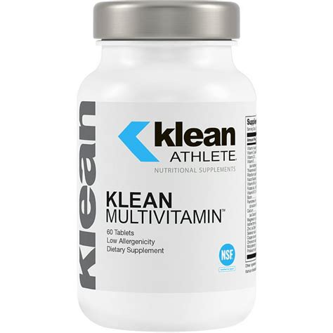 Klean Athlete Klean Multivitamin Essential Nutrients And