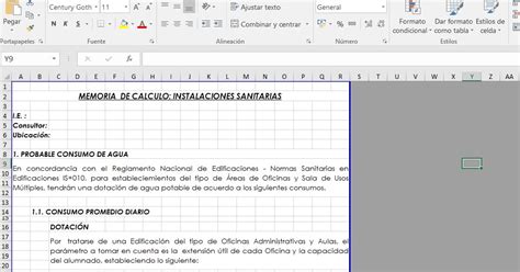 El Loko Civil HOJA DE CALCULO PARA INSTALACIONES SANITARIAS COLEGIO