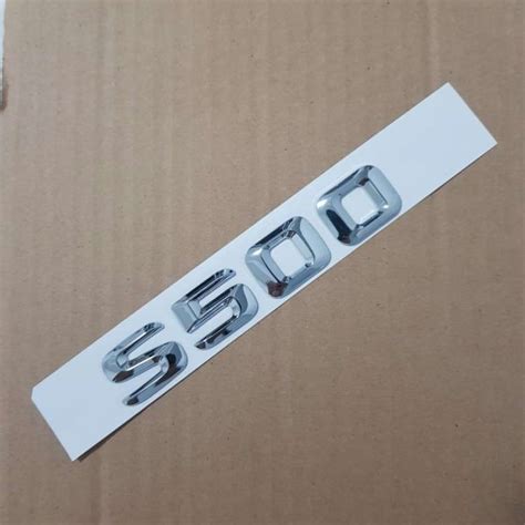 Promo Emblem S500 Mercedes Benz Emblem Tulisan S500 Mercy Original