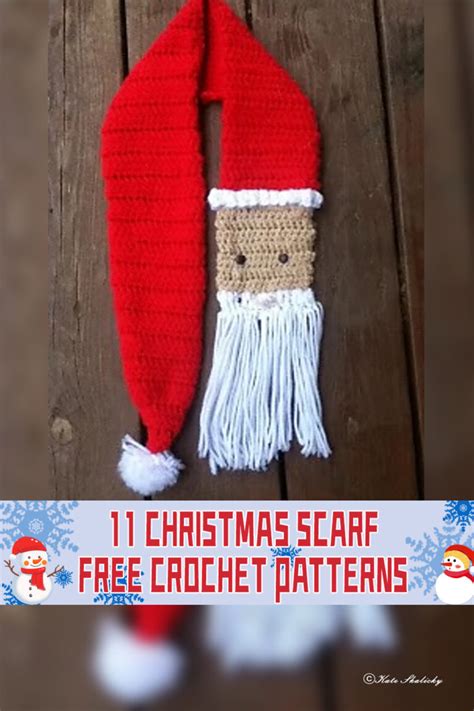 Christmas Scarf Crochet Patterns Free Igoodideas