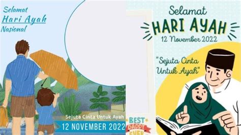 Link Twibbon Hari Ayah Nasional Berikut Cara Buat Dan Unggah