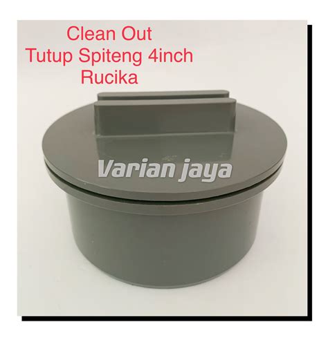 Clean Out Co 4 Inch Tutup Spiteng Dop Drat Pipa Pralon Lazada Indonesia