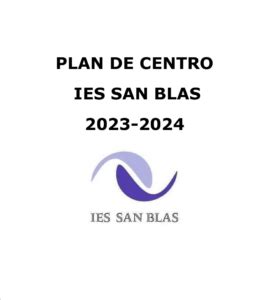 Plan De Centro IES San Blas