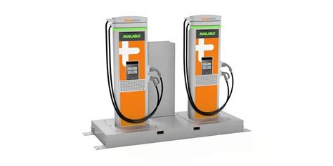 Kw Chargepoint Express Cpe Commercial Ev Charging Station At