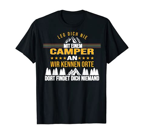 Lustiger Spruch Wohnwagen Camping Camper Rentner Geschenk T Shirt T