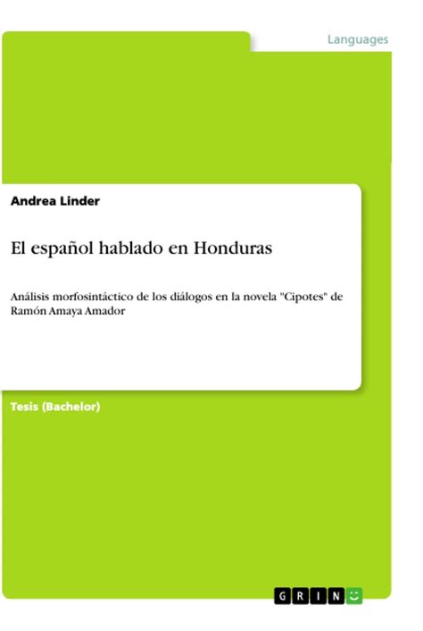 El Español Hablado En Honduras Grin Grin