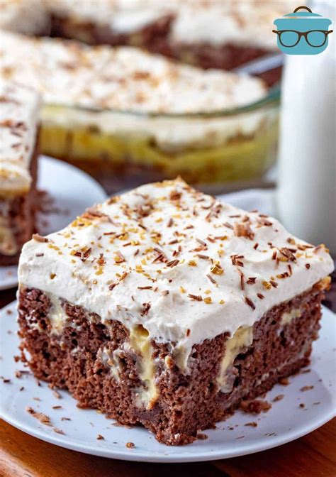 A Deliciously Boozy Cake This Baileys Chocolate Poke Cake Is Filled