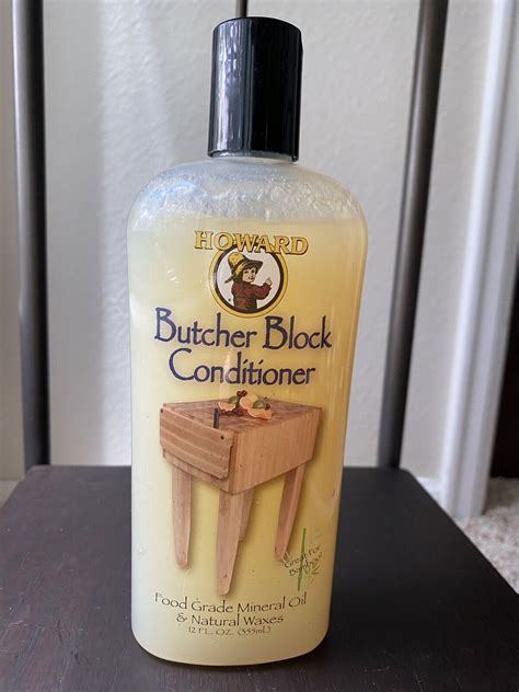 Howard Butcher Block Conditioner 12oz Food Grade Ships Fast Ebay