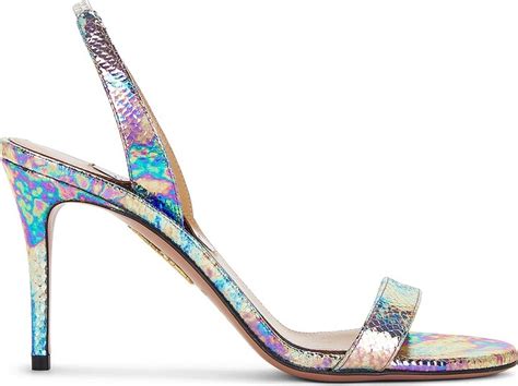 Aquazzura So Nude Sandal In Blue ShopStyle