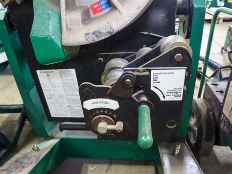 Greenlee 855 Smart Quad Bender Roller Auctions