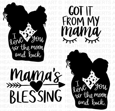 Mama Svg Bundle Mommy And Me Svg Mini Me Mom Life Girl Mom Etsy