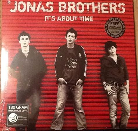 Itmjonas Brothers Its About Time Sealed Record 180 Gram Vinyl Lp Rare Fan