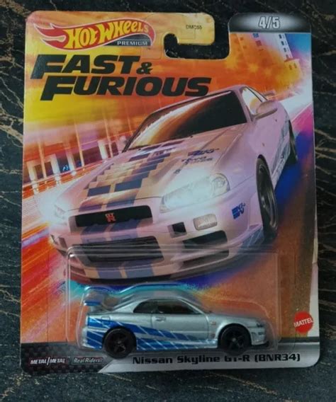 Hot Wheels Fast Furious Nissan Skyline Gt R Bnr Hcp Eur Picclick De