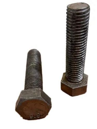 Full Thread Mild Steel Hex Bolt At Rs 68 Kg Hex Bolts In Nabha ID