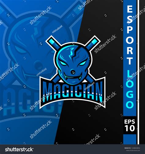 Esports Team Logo Design Stock Vector (Royalty Free) 1248844852 ...