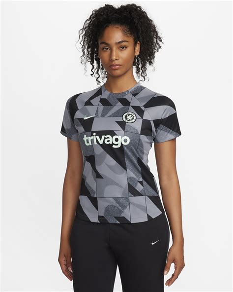 Haut De Foot D Avant Match Manches Courtes Nike Dri Fit Chelsea Fc