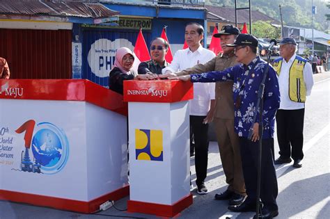 Presiden Jokowi Resmikan Lima Ruas Jalan Daerah Di Ntb Insidelombok