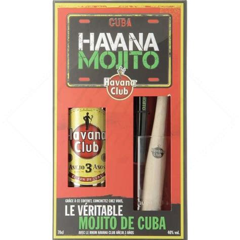 Havana Club Coffret Mojito 40 La Cave Cdiscount