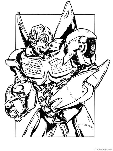 Desenhos De Transformers Bumblebee Para Colorir E Imprimir