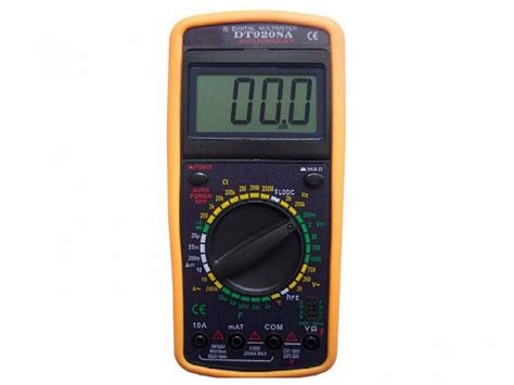 мультиметр DT9208A - DT9208A - купить с доставкой в интернет-магазине ...