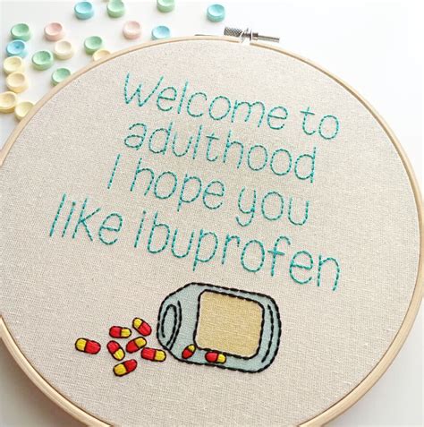 We Create Unapologetic Embroideries With Funny And Honest Quotes And