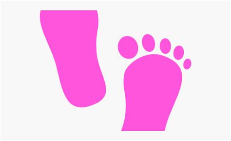 Baby Girl Footprints Clip Art 20 Free Cliparts Download Images On