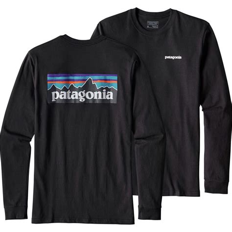 Patagonia P 6 Logo Long Sleeve T Shirt Men S Backcountry