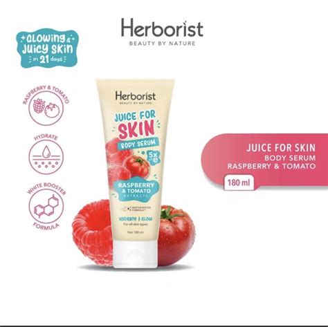 Herborist Juice For Skin Body Serum Ml Lazada