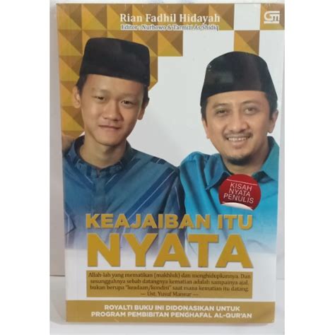 Jual Keajaiban Itu Nyata Rian Fadhil Hidayah Nurbowo Tarmizi As