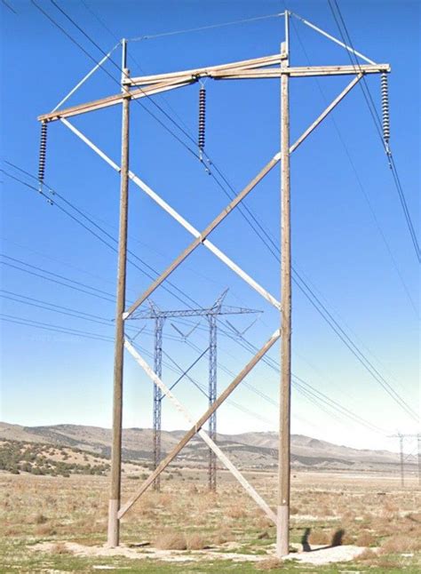 K Frame 345kV Structure Electrical Wiring Transmission Line Structures