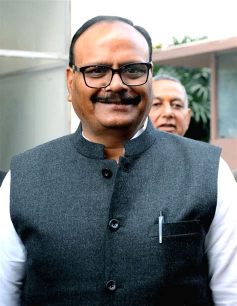 Uttar Pradesh Deputy Chief Minister Brajesh Pathak At Parliament