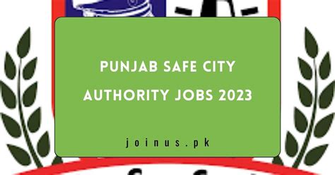 Punjab Safe City Authority Jobs Apply Now