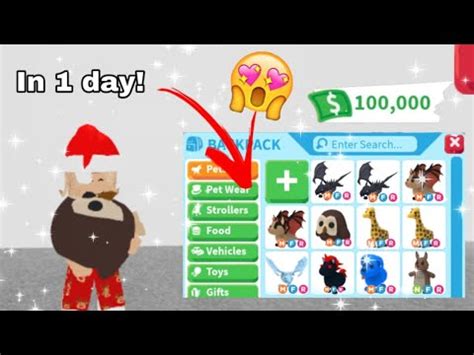 How To Get Rich In 1 Day In Adopt Me Tips And Hacks How To Grow