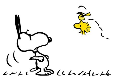 Snoopy And Woodstock Surprising Manner Of Flying Snoopy And