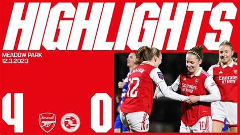 Highlights | Arsenal 4-0 Reading Women | Video | News | Arsenal.com