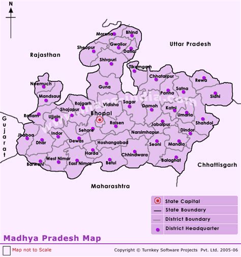 Madhya Pradesh Map Madhya Pradesh Districts Maps District Map Of Madhya Pradesh Madhya Pradesh