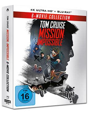 Mission Impossible 6 Movie Collection Blu Ray UHD 13 Discs 4K UHD