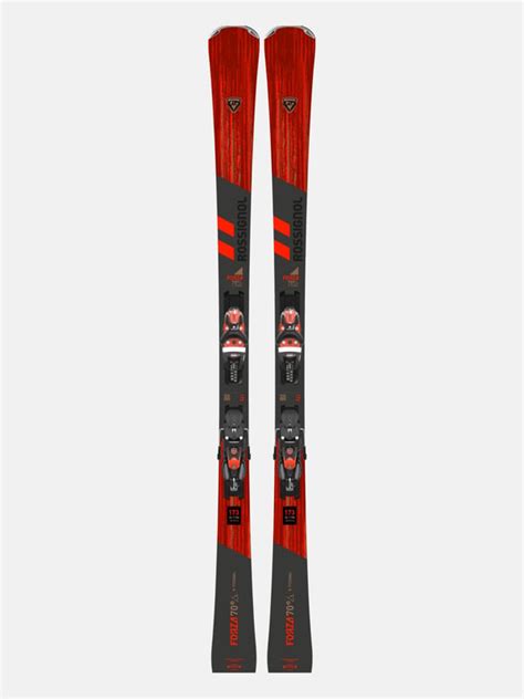 Rossignol Forza 70 Ti K Spx 14 Blk Hot Red Sci Discesa Nencini Sport