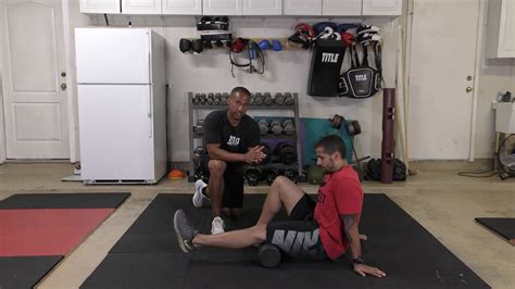 Myofascial Release Foam Roll Hamstrings Youtube