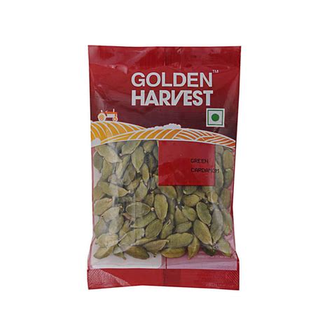 Golden Harvest Green Cardamom Wholeelaichi Gharstuff