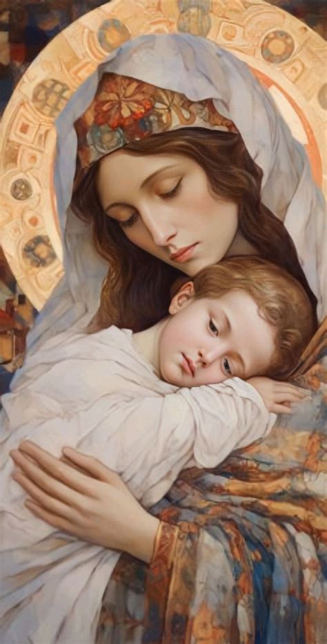 Pin by Tomás Rico on Católico Mother mary images Jesus and mary