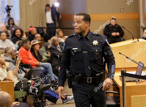 Sacramento Police Chief Daniel Hahn Returns Editorial Stock Photo