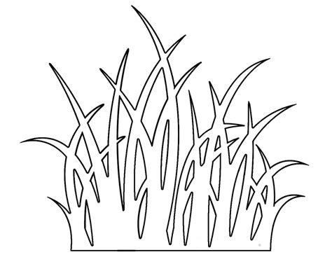 Grass Print Out Pages