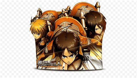 Attack On Titan Shingeki No Kyojin Icono De Carpeta Attack On Titan