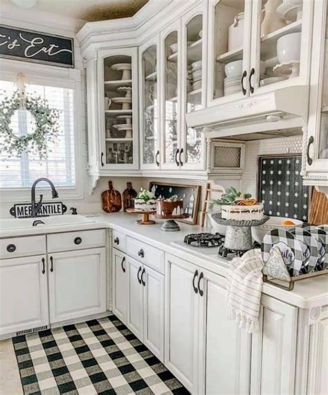 Kitchen Decor With A Touch Of Buffalo Check In 2021 Kitchen Gorgeous