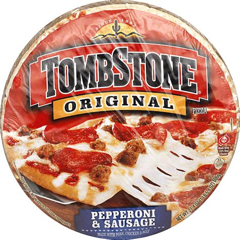 Tombstone Original Pizza Pepperoni And Sausage Pizza Edwards Food Giant