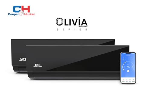 Cooperandhunter 18 000 Btu Olivia Series Midnight Edition