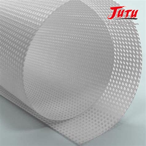 Jutu Reliable Coated Polyester Fabric Mesh PVC Coated Mesh Used For